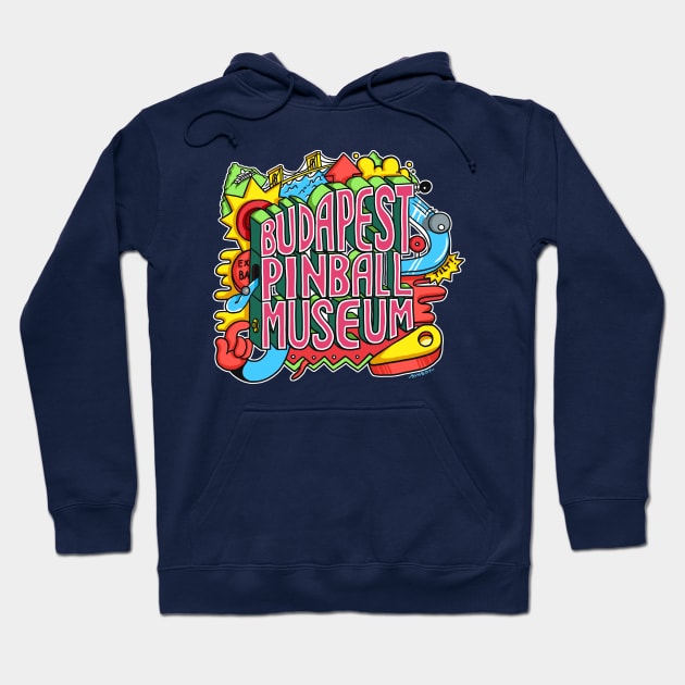 Budapest Pinball Museum Hoodie by pbal